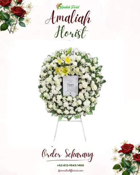 Krans Bunga Duka Wek Ii